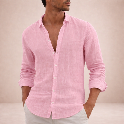 Camisa de manga larga con botones para hombre-Shirts for men-Casaluzia