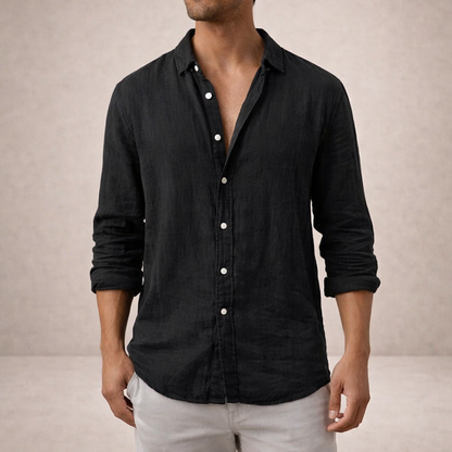 Camisa de manga larga con botones para hombre-Shirts for men-Casaluzia