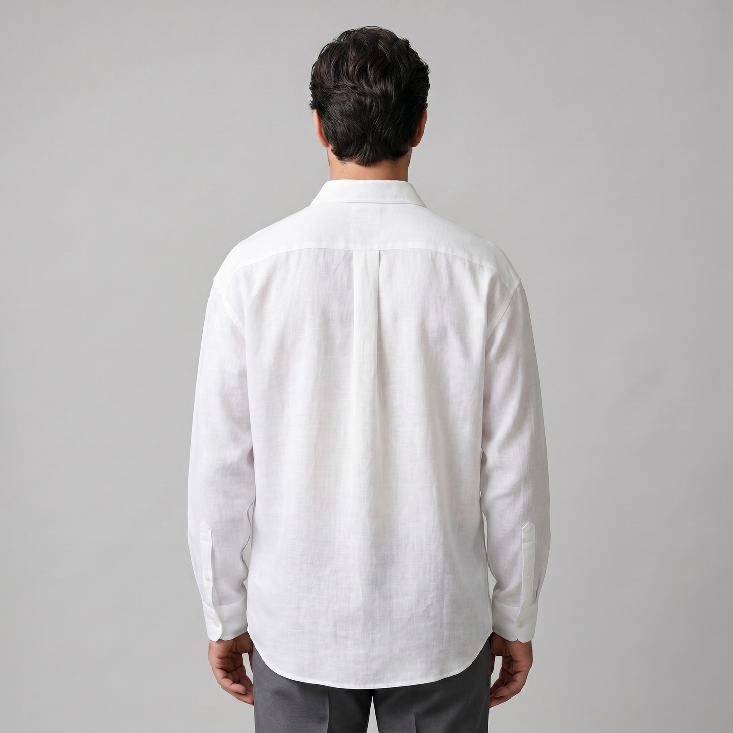 Camisa de manga larga con botones para hombre-Shirts for men-Casaluzia