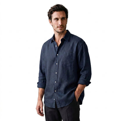 Camisa de manga larga con botones para hombre-Shirts for men-Casaluzia