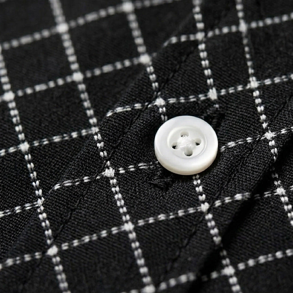 Camisa de manga larga con estampado geométrico para hombre-Shirts for men-Casaluzia