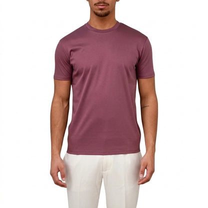 Camiseta de hombre con cuello redondo y manga corta-T-shirt for men-Casaluzia