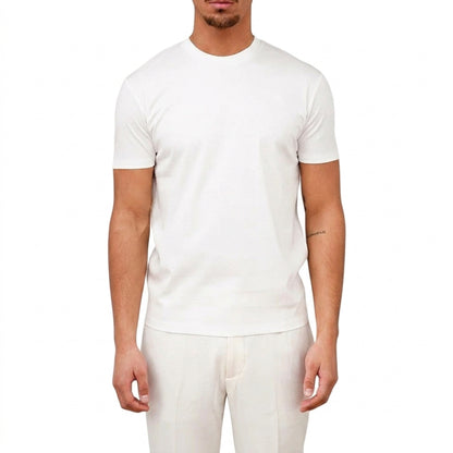 Camiseta de hombre con cuello redondo y manga corta-T-shirt for men-Casaluzia