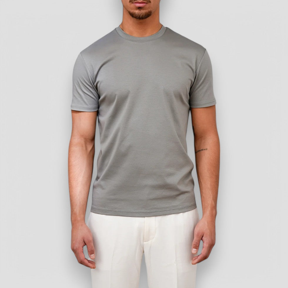 Camiseta de hombre con cuello redondo y manga corta-T-shirt for men-Casaluzia