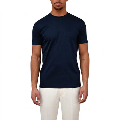 Camiseta de hombre con cuello redondo y manga corta-T-shirt for men-Casaluzia