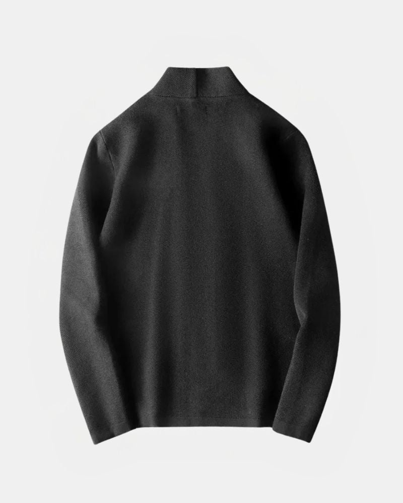 Cárdigan de punto con cuello en V y botones para hombre-Cardigan for men-Casaluzia