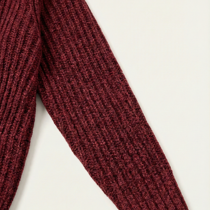 Cárdigan de punto grueso para hombre con cuello tipo chal-Cardigan for men-Casaluzia