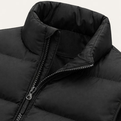 Chaleco acolchado para hombre con bolsillos con cremallera-Vests for men-Casaluzia