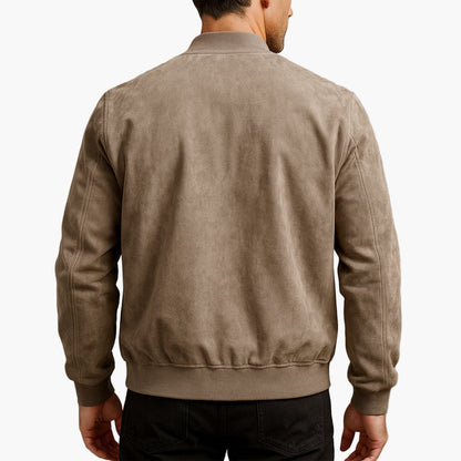 Chaqueta bomber para hombre con cuello alzado-Jackets for men-Casaluzia