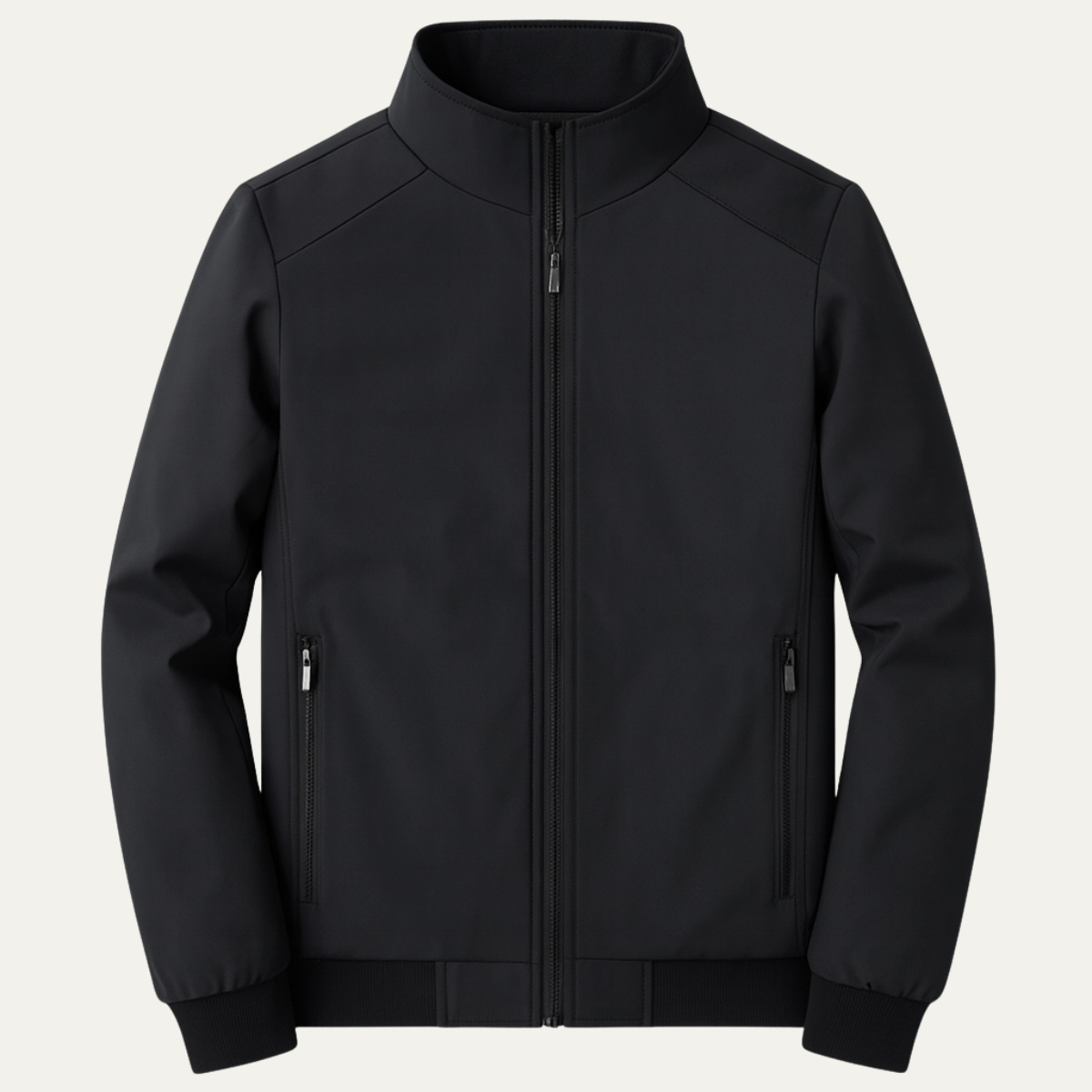 Chaqueta Bomber para Hombre con Cuello Alzado y Forro Polar-Jackets for men-Casaluzia