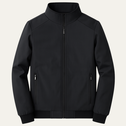 Chaqueta Bomber para Hombre con Cuello Alzado y Forro Polar-Jackets for men-Casaluzia