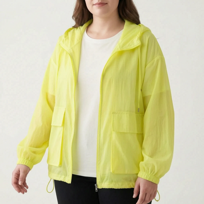 Chaqueta deportiva con cremallera y capucha para mujer-Jacket for women-Casaluzia