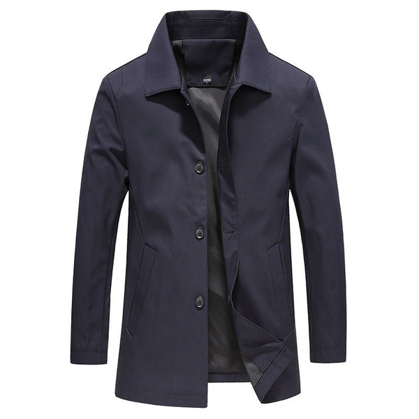 Chaqueta larga con botones para hombre-Jackets for men-Casaluzia