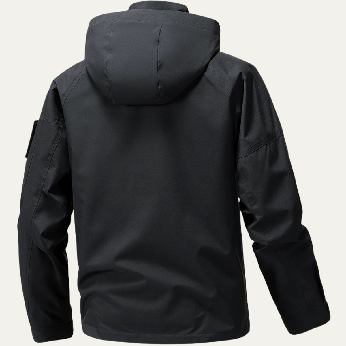 Chaqueta utilitaria con capucha para hombre y forro en contraste-Jackets for men-Casaluzia