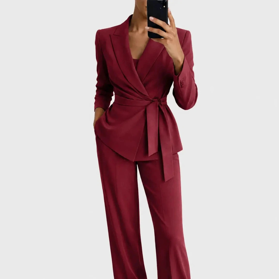 Conjunto de Blazer y Pantalones para Mujer-Sets for women-Casaluzia