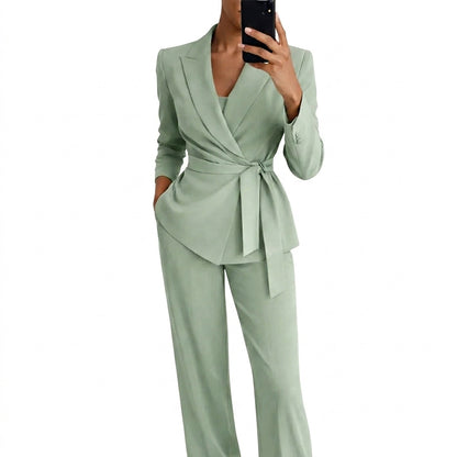 Conjunto de Blazer y Pantalones para Mujer-Sets for women-Casaluzia