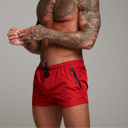 De hombre: Bañador con cintura elástica y cordón-Swimwear for men-Casaluzia