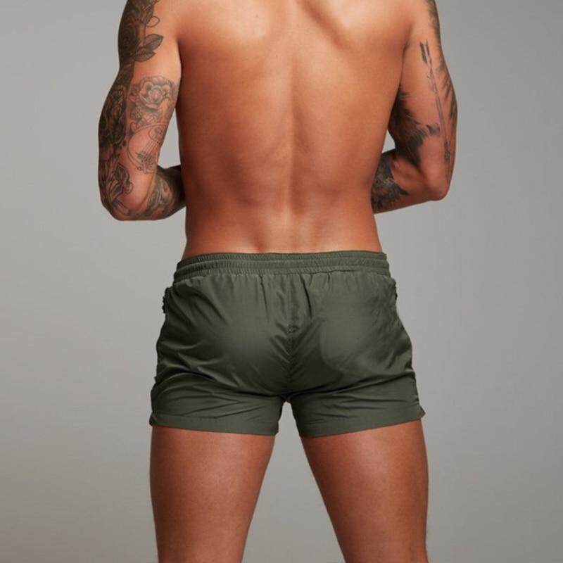 De hombre: Bañador con cintura elástica y cordón-Swimwear for men-Casaluzia