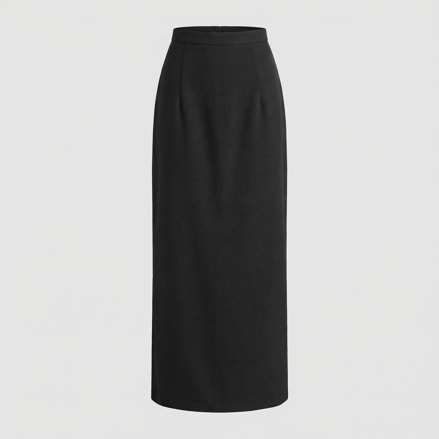 Falda larga para mujer con cintura alta y silueta recta-Skirt for women-Casaluzia