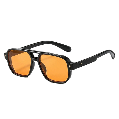 Gafas de sol aviador unisex de doble puente-Glasses for men-Casaluzia