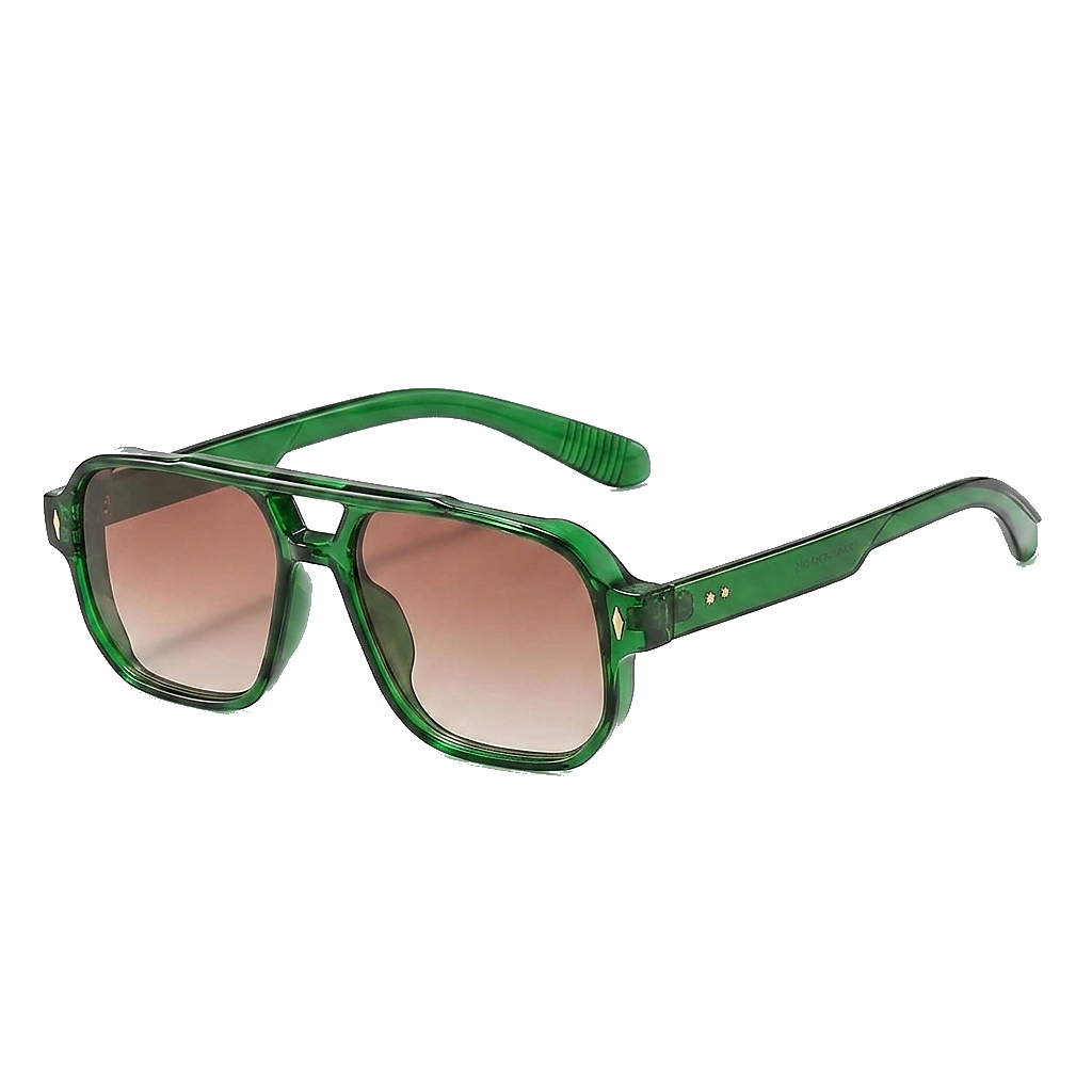 Gafas de sol aviador unisex de doble puente-Glasses for men-Casaluzia
