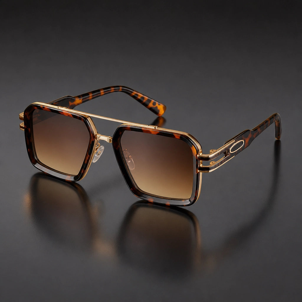 Gafas de sol cuadradas con doble puente para mujer-Glasses for women-Casaluzia