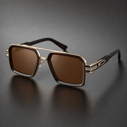 Gafas de sol cuadradas con doble puente para mujer-Glasses for women-Casaluzia