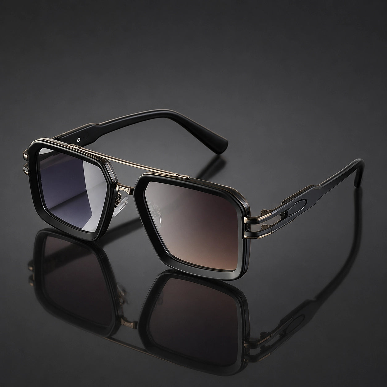 Gafas de sol cuadradas con doble puente para mujer-Glasses for women-Casaluzia