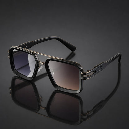 Gafas de sol cuadradas con doble puente para mujer-Glasses for women-Casaluzia