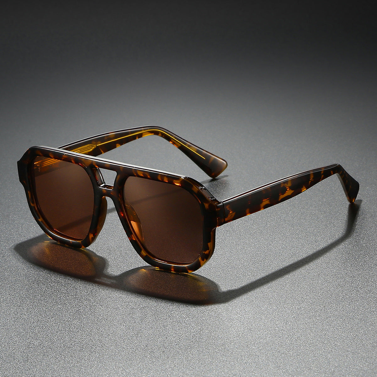 Gafas de sol cuadradas de doble puente para hombre-Glasses for men-Casaluzia
