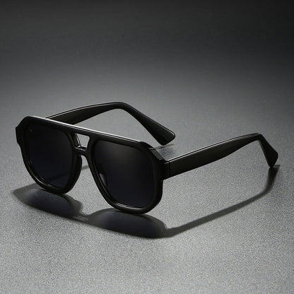Gafas de sol cuadradas de doble puente para hombre-Glasses for men-Casaluzia