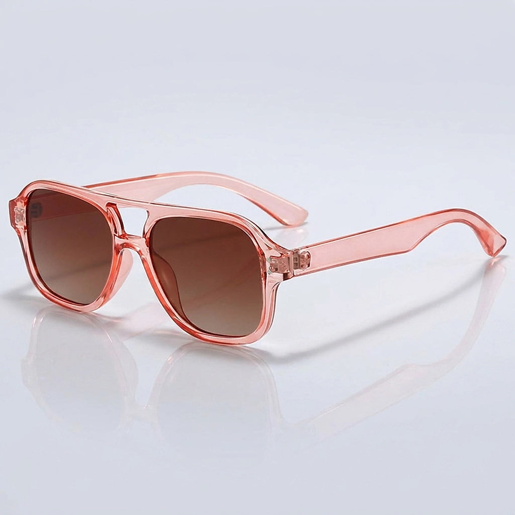 Gafas de sol estilo aviador con doble puente para mujer-Glasses for women-Casaluzia