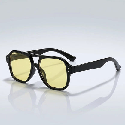 Gafas de sol estilo aviador con doble puente para mujer-Glasses for women-Casaluzia
