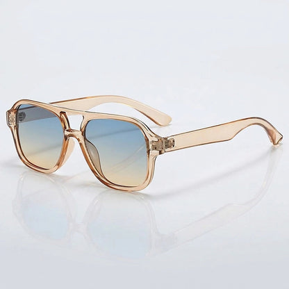 Gafas de sol estilo aviador con doble puente para mujer-Glasses for women-Casaluzia