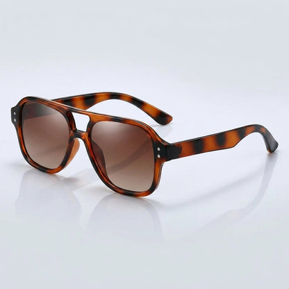 Gafas de sol estilo aviador con doble puente para mujer-Glasses for women-Casaluzia