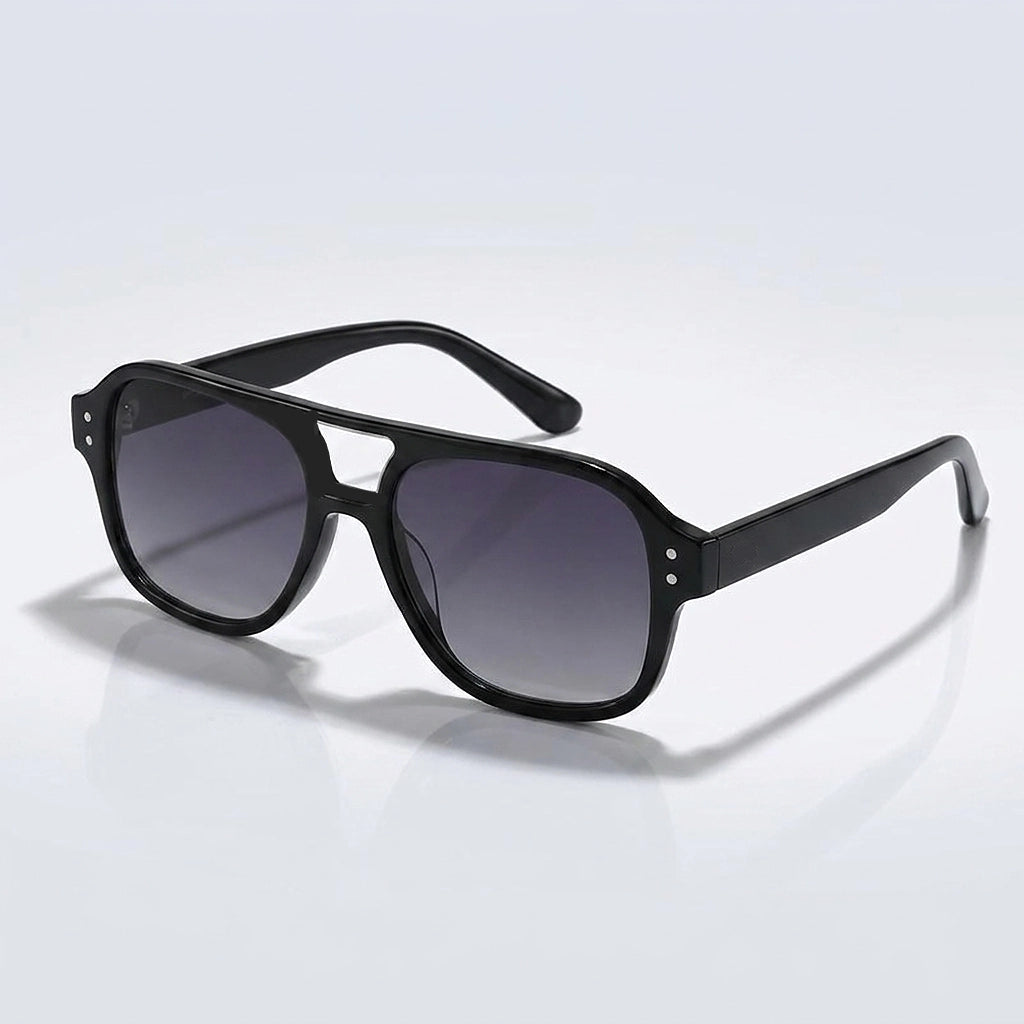 Gafas de sol estilo aviador con doble puente para mujer-Glasses for women-Casaluzia