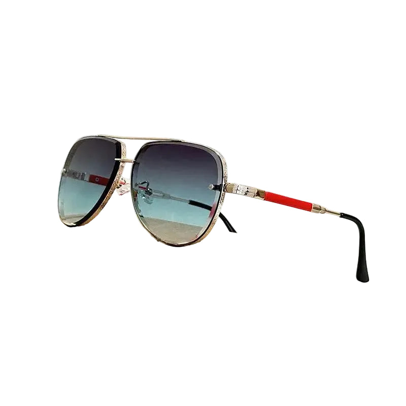 Gafas de Sol para Mujer con Montura Aviador y Doble Puente-Glasses for women-Casaluzia
