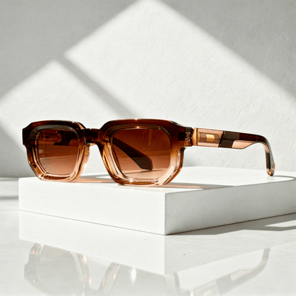 Gafas de sol unisex con montura rectangular-Glasses for women-Casaluzia
