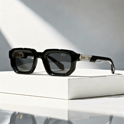 Gafas de sol unisex con montura rectangular-Glasses for women-Casaluzia