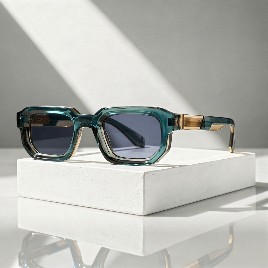 Gafas de sol unisex con montura rectangular-Glasses for women-Casaluzia