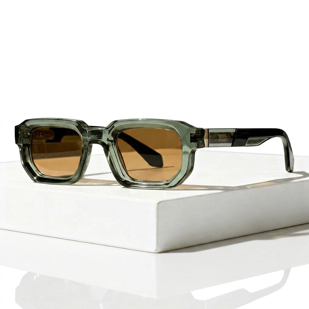 Gafas de sol unisex con montura rectangular-Glasses for women-Casaluzia
