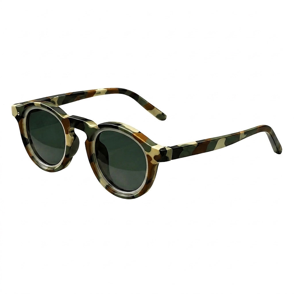 Gafas de sol unisex con montura redonda-Glasses for women-Casaluzia
