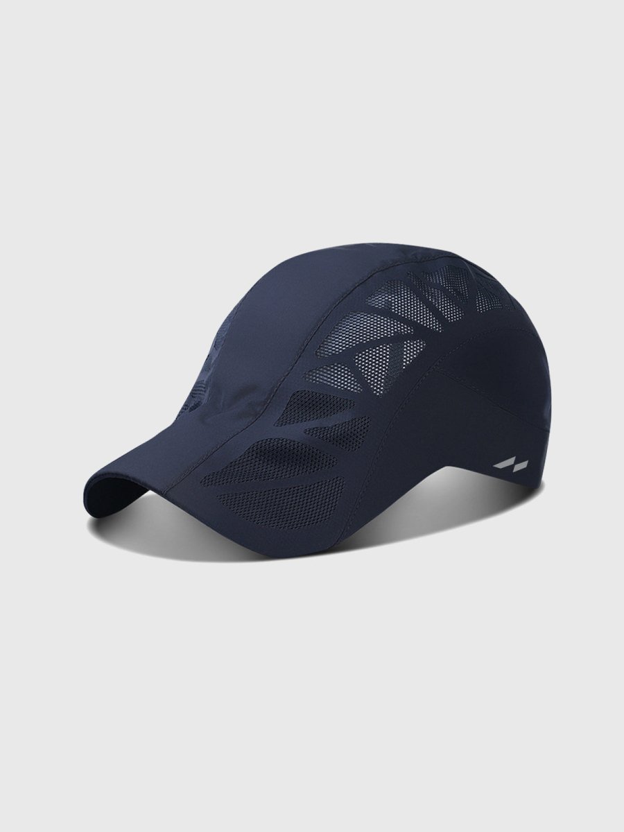 Gorra deportiva para hombre con paneles de malla-Accessories for Men-Casaluzia
