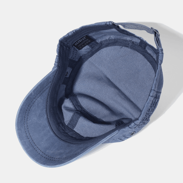 Gorra militar vintage ajustable para hombre-Accessories for Men-Casaluzia