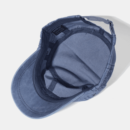Gorra militar vintage ajustable para hombre-Accessories for Men-Casaluzia