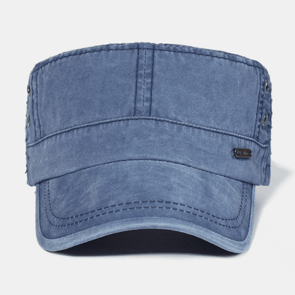 Gorra militar vintage ajustable para hombre-Accessories for Men-Casaluzia