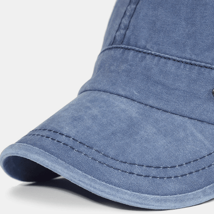 Gorra militar vintage ajustable para hombre-Accessories for Men-Casaluzia