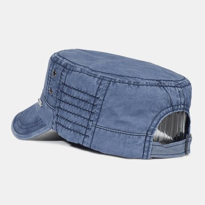 Gorra militar vintage ajustable para hombre-Accessories for Men-Casaluzia
