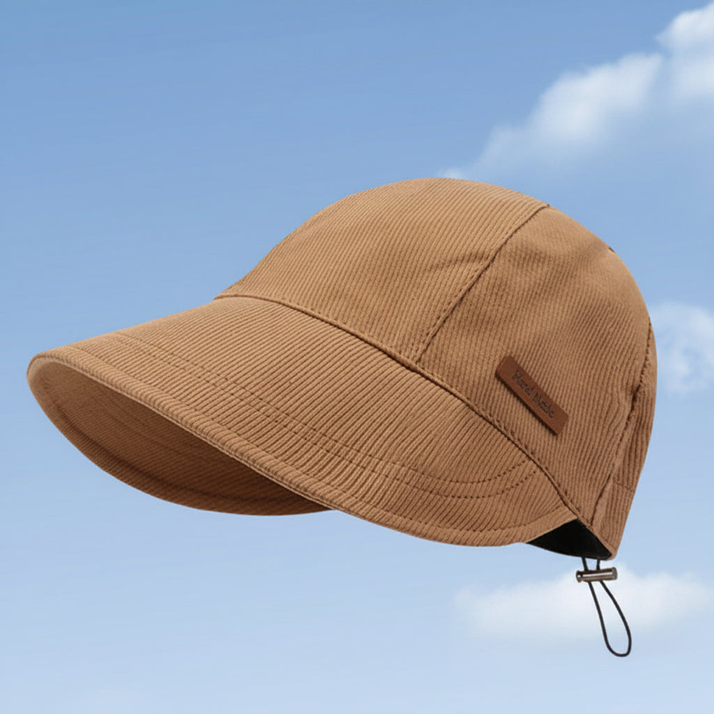 Gorra para mujer con ajuste posterior y visera curva-Accessories for Women-Casaluzia