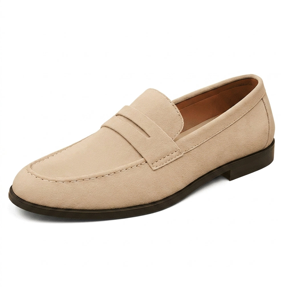 Hombre Mocasines con Antifaz y Costura en la Puntera-Footwear for men-Casaluzia